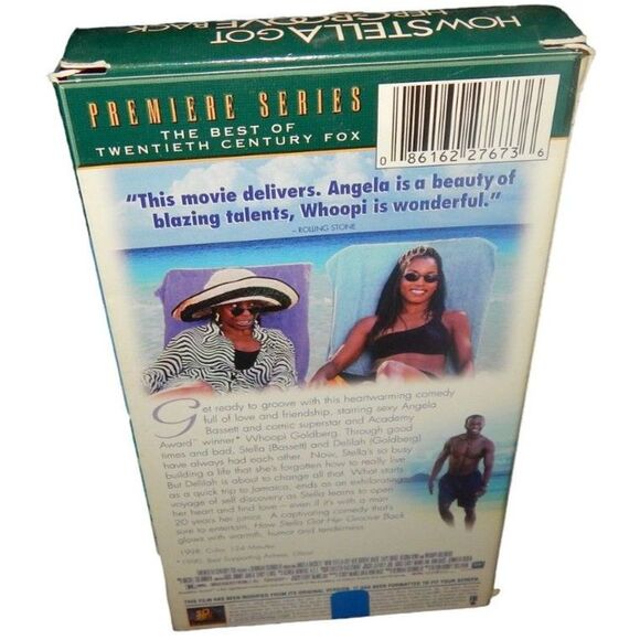 HOW STELLA GOT HER GROOVE BACK 20th Century Fox VHS in original case - Picture 3 of 5